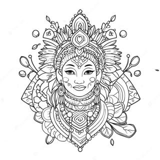 Akaza Coloring Page 20013-16264