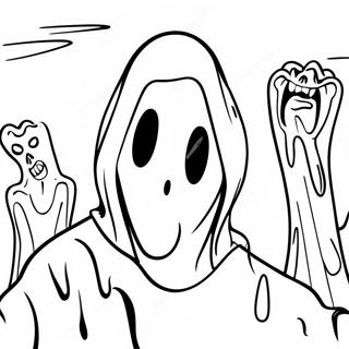 Scream Movie Coloring Page 20023-16282