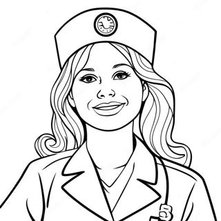 Nurse Appreciation Coloring Page 20043-16290