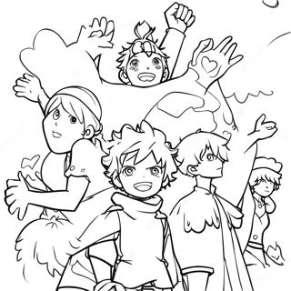 Black Clover Coloring Pages