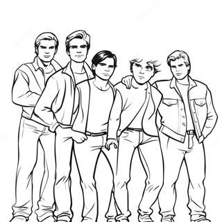 The Outsiders Coloring Pages