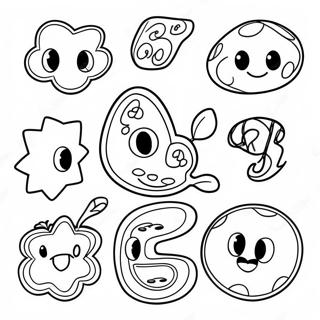 Numbers For Toddlers Coloring Pages