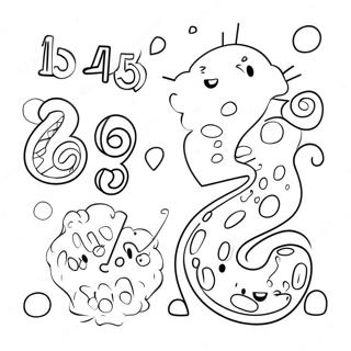 Numbers For Toddlers Coloring Page 20103-16336