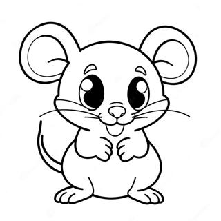 Mouse Coloring Pages