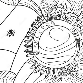 Argentina Flag Coloring Page 20123-16355