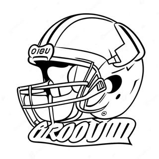 Cleveland Browns Mascot Coloring Page 20134-16380