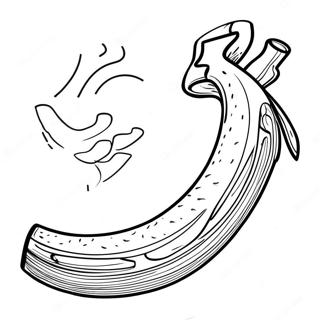 Yom Kippur Shofar Coloring Page 20144-16371