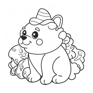 Puppycorn Coloring Pages