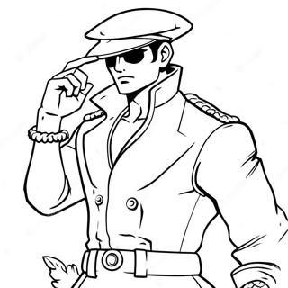 Jojo's Bizarre Adventure Coloring Pages