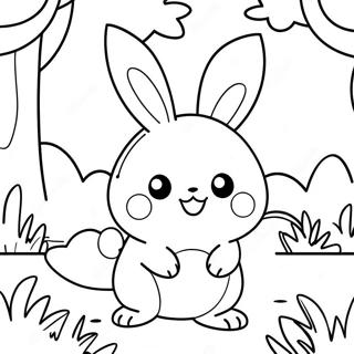 Pokemon Easter Egg Hunt Coloring Page 20213-16430