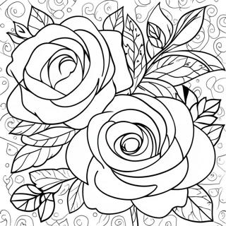 Roses Coloring Pages