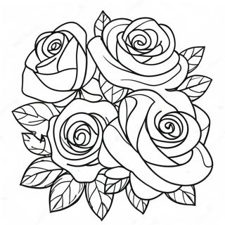 Roses Coloring Page 20253-16456