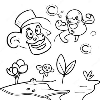 Silly April Fools Prank Coloring Page 20264-16469