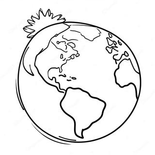 Happy Earth Day Coloring Page 20293-16499