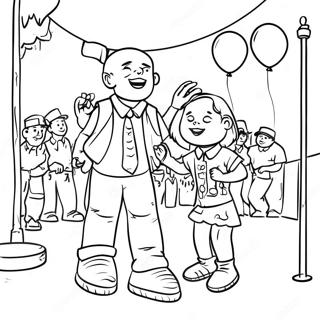 Homecoming Coloring Pages