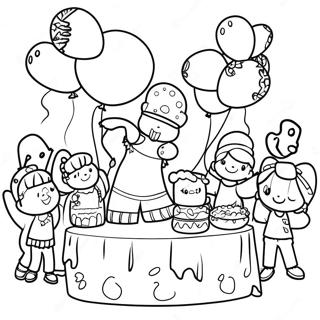 Homecoming Celebration Coloring Page 20313-16506