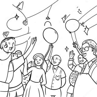 Homecoming Celebration Coloring Page 20313-16508