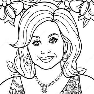 Dolly Parton Coloring Page 20363-16547