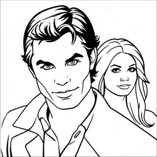 Vampire Diaries Coloring Page 20403-16575