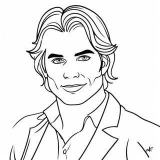 Vampire Diaries Coloring Page 20403-16576