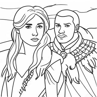 Game Of Thrones Coloring Page 20413-16588