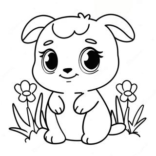 Cute Buttercup Coloring Page 20444-16609