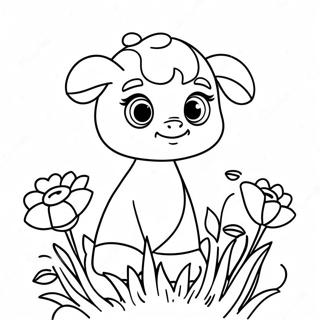 Cute Buttercup Coloring Page 20444-16610