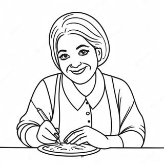 Best Aunt Coloring Page 20463-16623