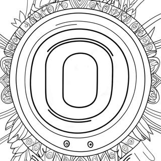 Ohio State Buckeyes Logo Coloring Page 20473-16627