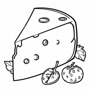 Cheese Coloring Page 20523-16671