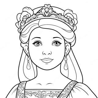 Isabella Encanto Coloring Page 20543-16683