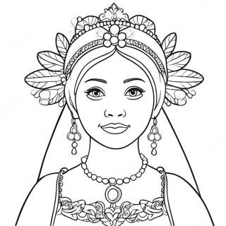 Isabella Encanto Coloring Page 20543-16684