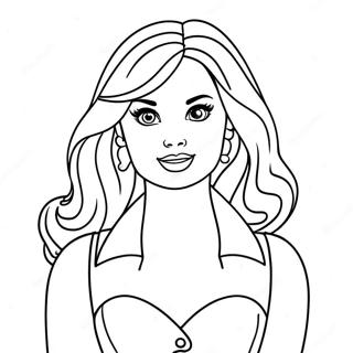 Barbie Movie Coloring Page 20593-16728