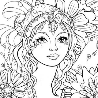 Vibrant True Coloring Page 20604-16740