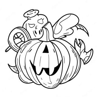 Spirit Halloween Logo Coloring Page 20613-16746