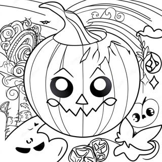 Spirit Halloween Logo Coloring Page 20613-16748