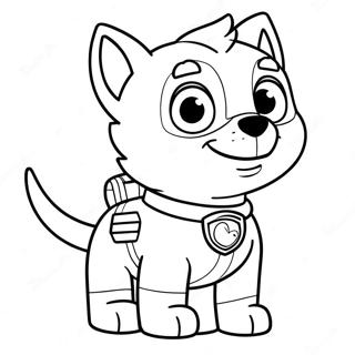 Rocky Paw Patrol Coloring Pages