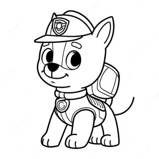 Rocky Paw Patrol Coloring Page 20663-16782