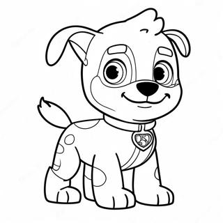 Rocky Paw Patrol Coloring Page 20663-16783