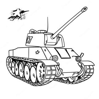 Ww2 Tank Coloring Pages