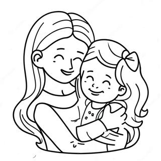 Mom Coloring Pages