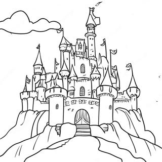 Giant S Castle Coloring Page 20744-16851