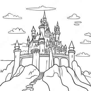 Giant S Castle Coloring Page 20744-16852