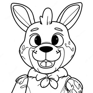 Nightmare Bonnie Coloring Page 20753-16870