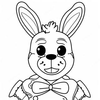 Nightmare Bonnie Coloring Page 20753-16872