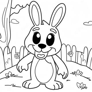 Nightmare Bonnie Coloring Pages