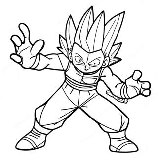 Gon Freecss In Action Coloring Page 20774-16877