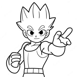 Gon Freecss In Action Coloring Page 20774-16878