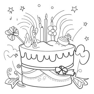 Congratulations Celebration Coloring Page 20783-16876