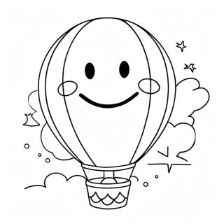 Happy Congratulations Balloon Coloring Page 20784-16887